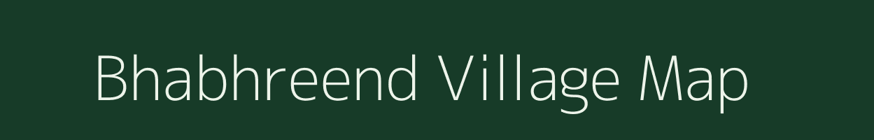 Bhabhreend village map in Rajasthan