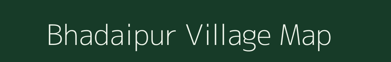 Bhadaipur village map in Uttar Pradesh