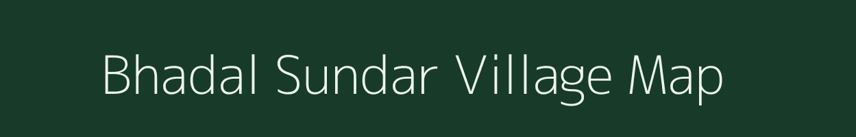 Bhadal Sundar village map in Uttar Pradesh