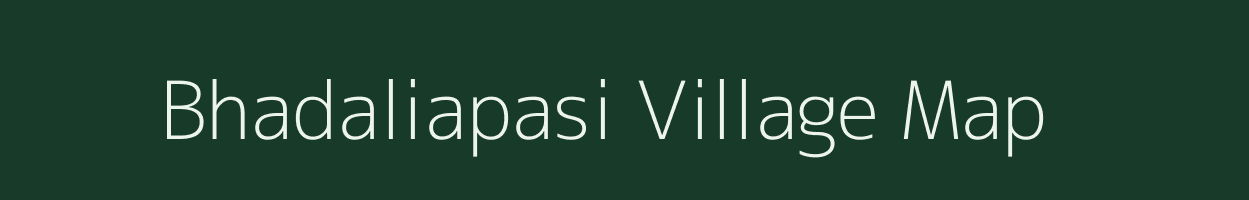 Bhadaliapasi village map in Odisha