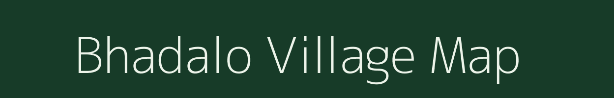 Bhadalo village map in Odisha