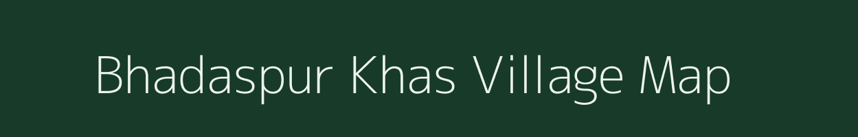 Bhadaspur Khas village map in West Bengal