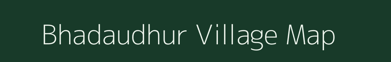 Bhadaudhur village map in Madhya Pradesh