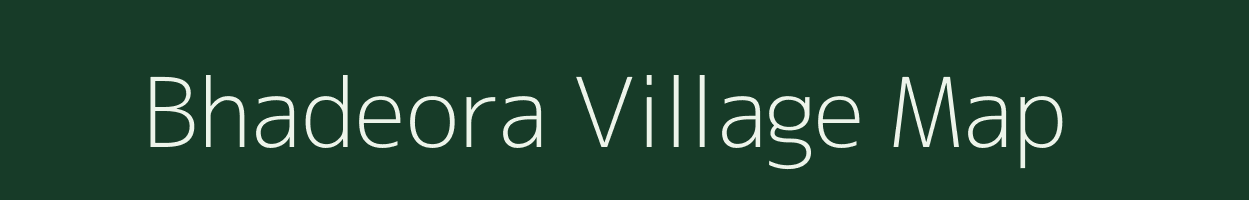 Bhadeora village map in Uttar Pradesh