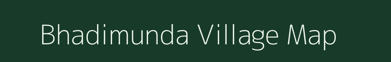 Bhadimunda village map in Odisha