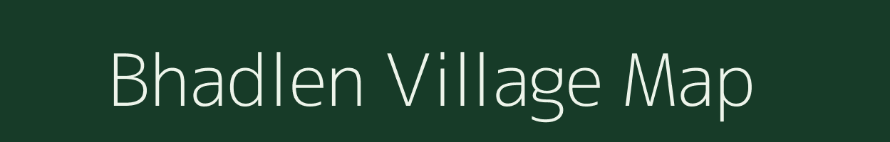 Bhadlen village map in Madhya Pradesh