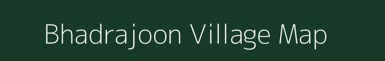 Bhadrajoon village map in Rajasthan