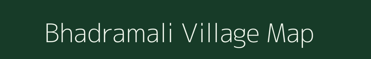 Bhadramali village map in Gujarat