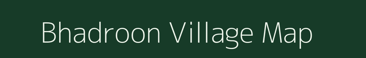 Bhadroon village map in Rajasthan