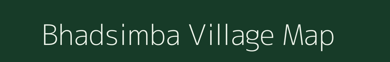 Bhadsimba village map in Madhya Pradesh