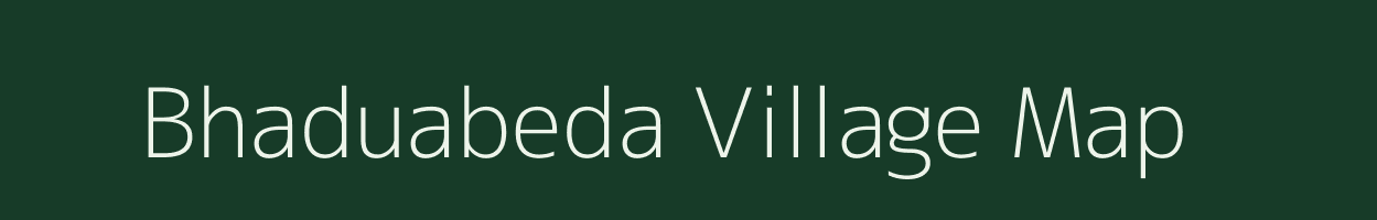 Bhaduabeda village map in Odisha