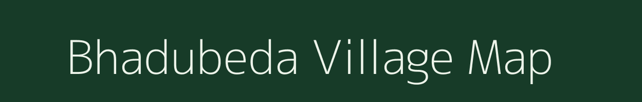Bhadubeda village map in Odisha