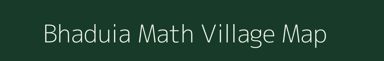 Bhaduia Math village map in Uttar Pradesh