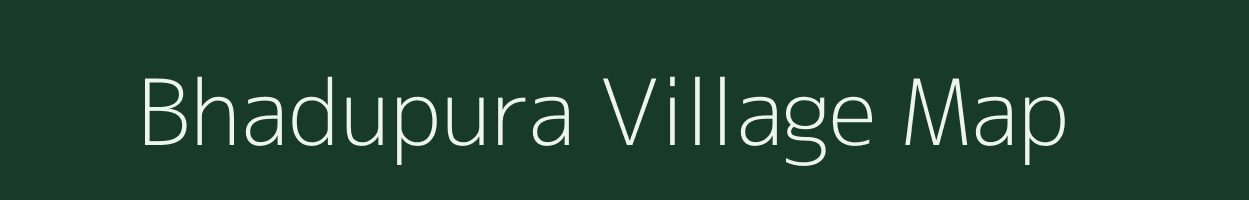 Bhadupura village map in Rajasthan