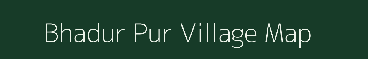 Bhadur Pur village map in Madhya Pradesh