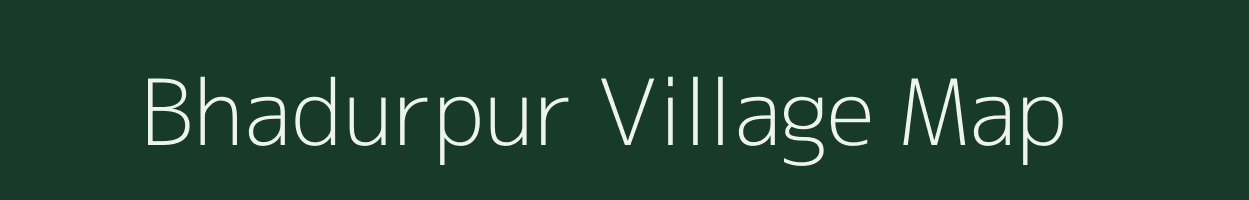 Bhadurpur village map in West Bengal