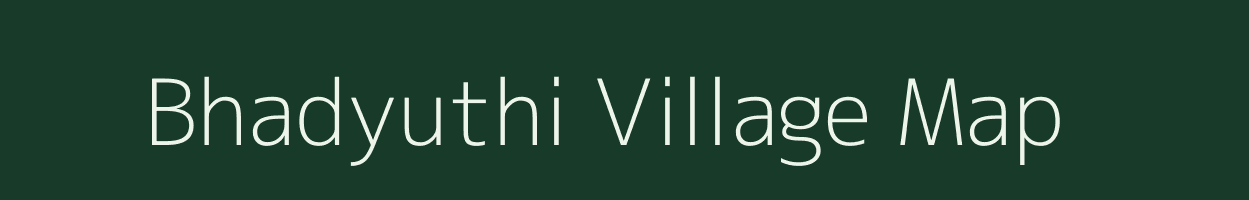 Bhadyuthi village map in Uttarakhand