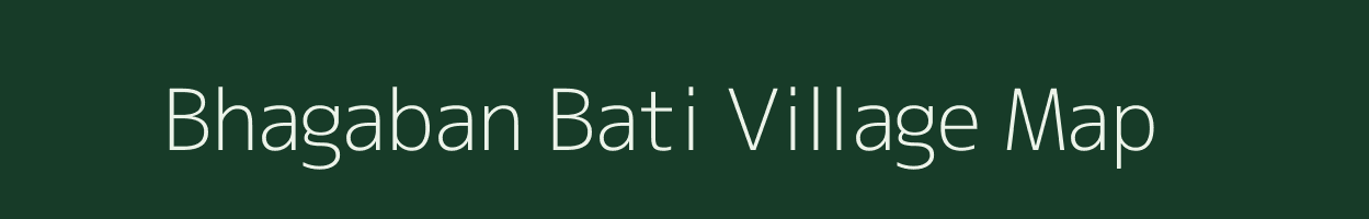 Bhagaban Bati village map in West Bengal