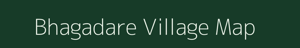 Bhagadare village map in Maharashtra