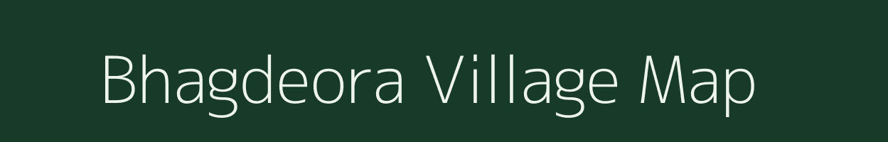 Bhagdeora village map in Madhya Pradesh