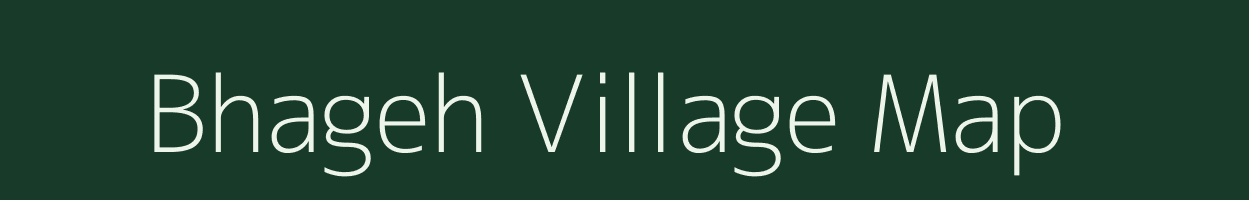 Bhageh village map in Madhya Pradesh