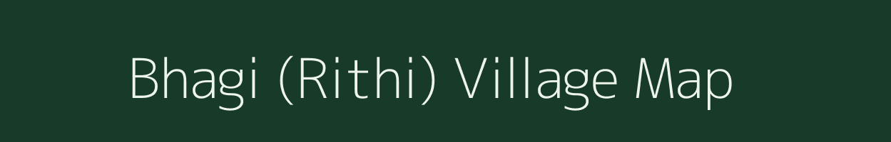 Bhagi (Rithi) village map in Maharashtra