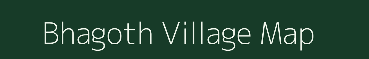 Bhagoth village map in Rajasthan