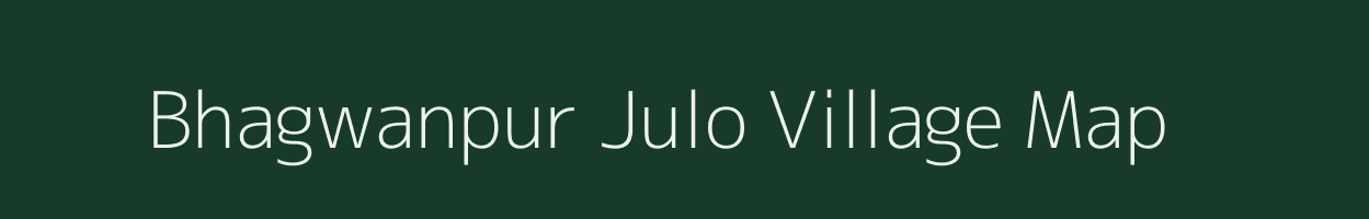 Bhagwanpur Julo village map in Uttarakhand