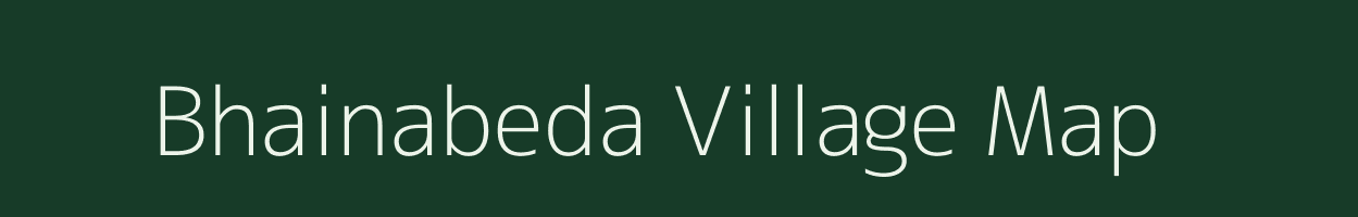 Bhainabeda village map in Odisha