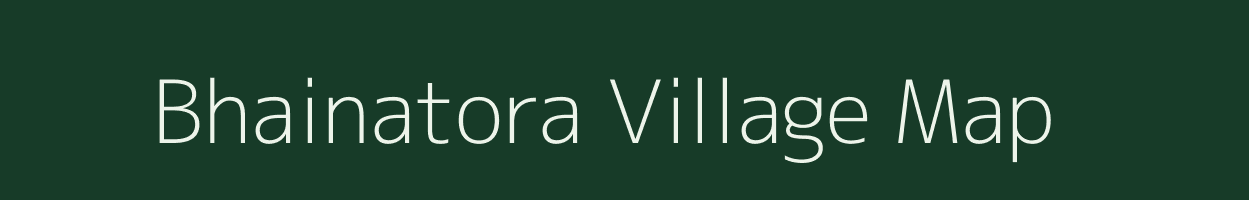 Bhainatora village map in Odisha