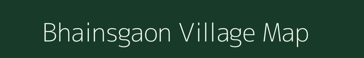 Bhainsgaon village map in Chhattisgarh