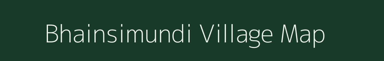 Bhainsimundi village map in Odisha