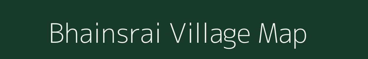 Bhainsrai village map in Uttar Pradesh