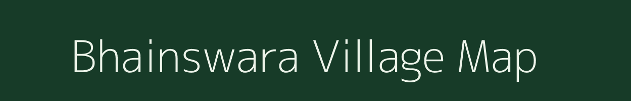 Bhainswara village map in Rajasthan