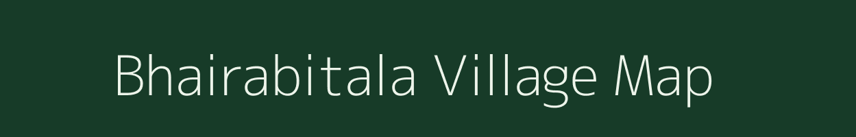 Bhairabitala village map in West Bengal