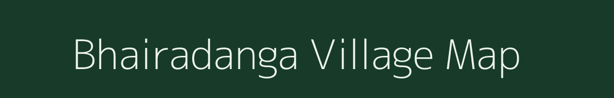 Bhairadanga village map in West Bengal