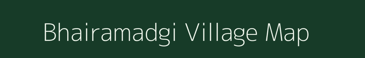 Bhairamadgi village map in Karnataka