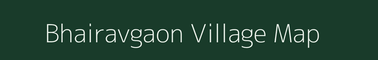 Bhairavgaon village map in Maharashtra