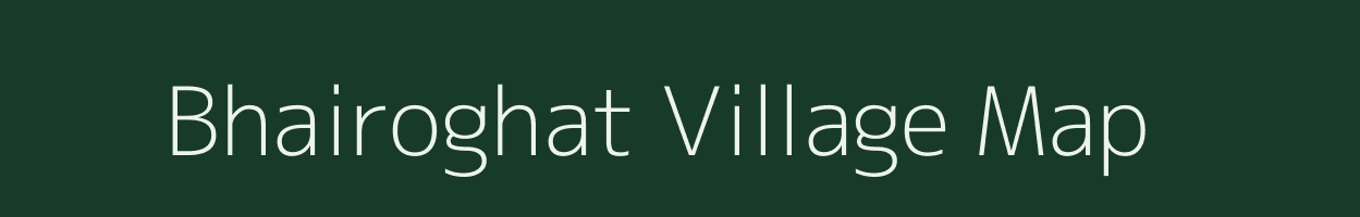 Bhairoghat village map in Madhya Pradesh