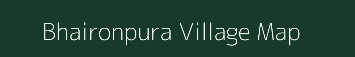 Bhaironpura village map in Madhya Pradesh