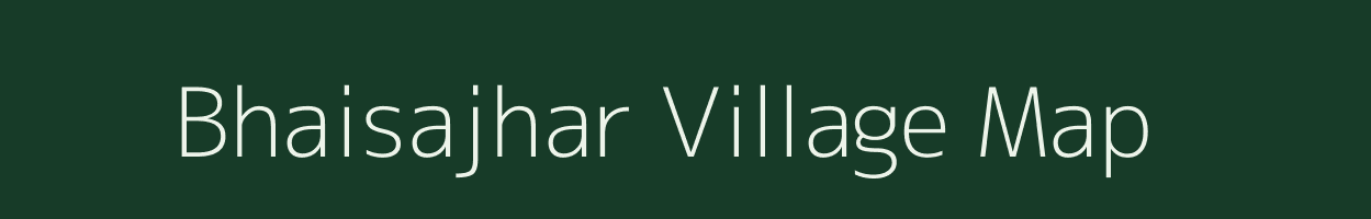 Bhaisajhar village map in Rajasthan