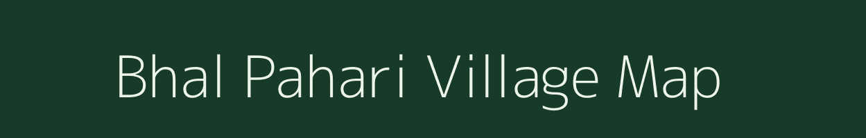 Bhal Pahari village map in Uttar Pradesh