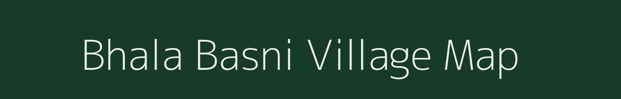 Bhala Basni village map in Rajasthan
