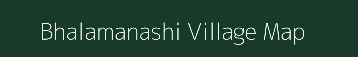 Bhalamanashi village map in West Bengal