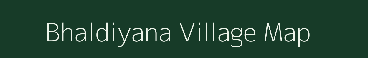 Bhaldiyana village map in Uttarakhand