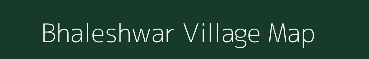 Bhaleshwar village map in Maharashtra