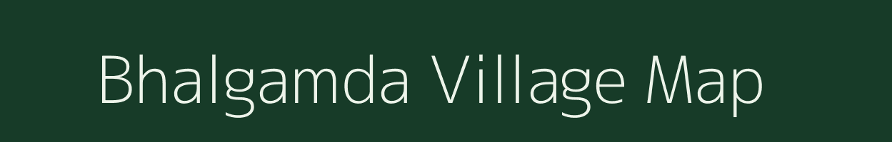 Bhalgamda village map in Gujarat