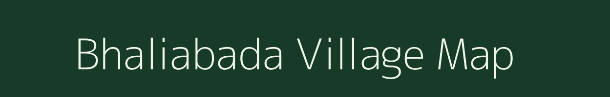 Bhaliabada village map in Odisha