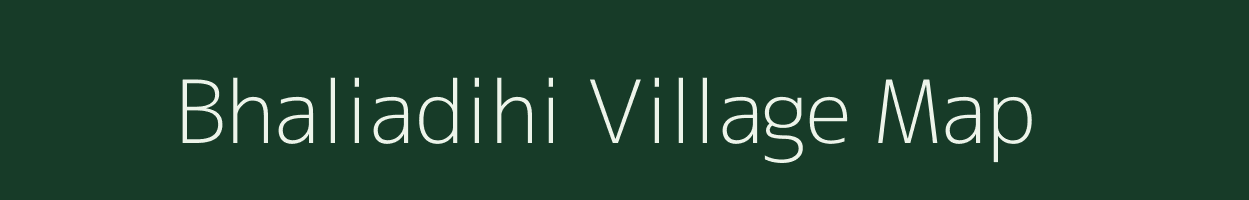 Bhaliadihi village map in Odisha