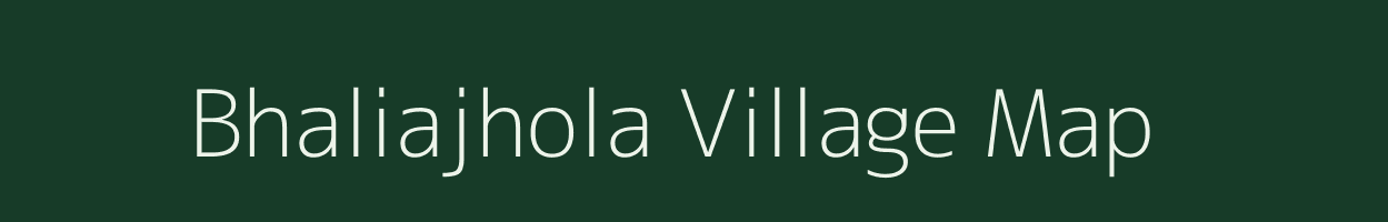 Bhaliajhola village map in Odisha